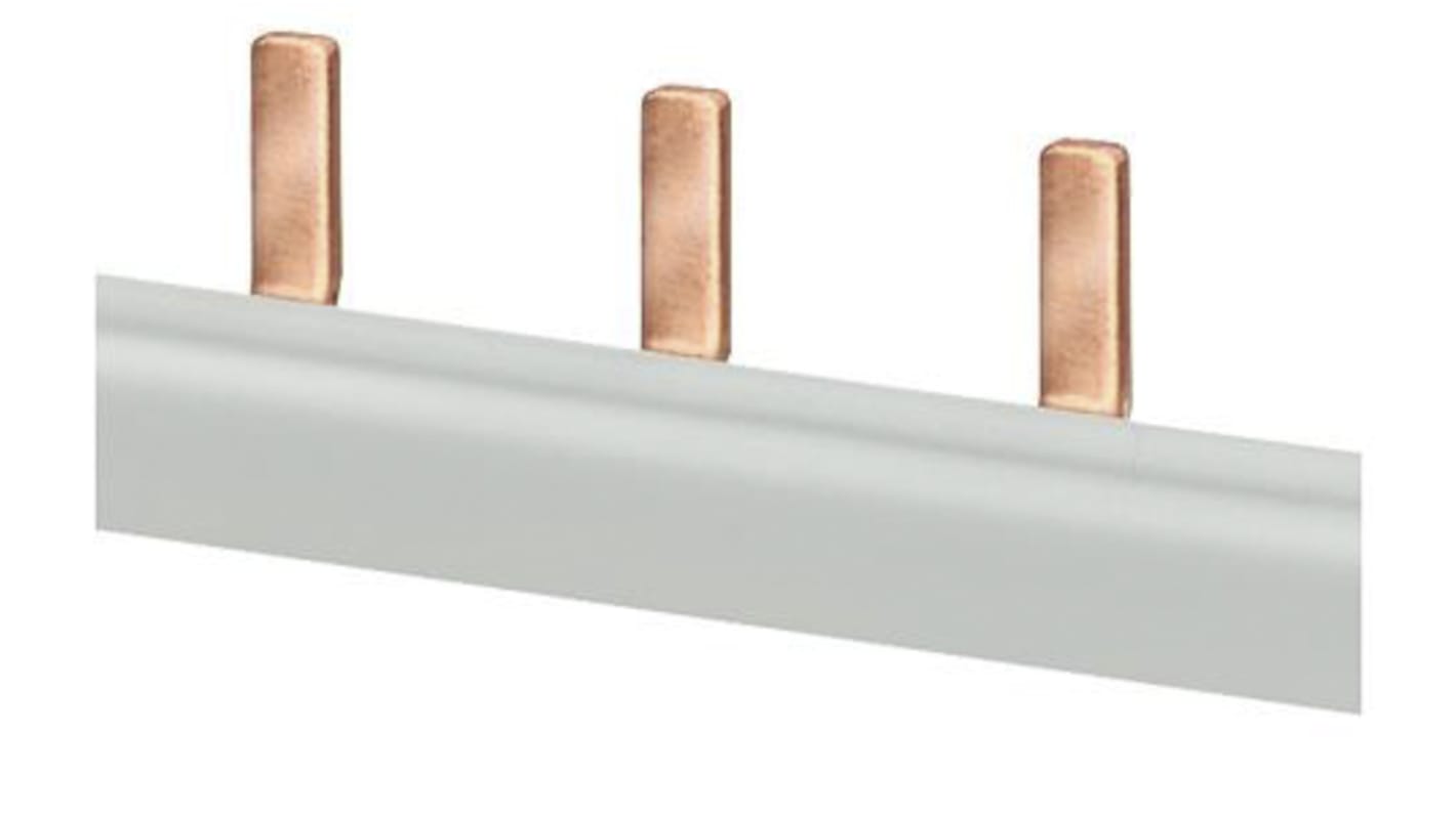 Siemens 5ST37 DIN-Schienen Anschlussklemmenblock Grau, 10mm²