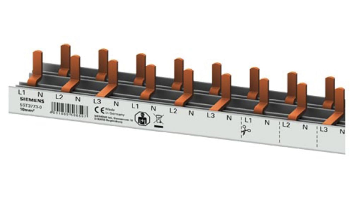 Siemens SENTRON 3 Phase Busbar, 230V, 17.6mm Pitch