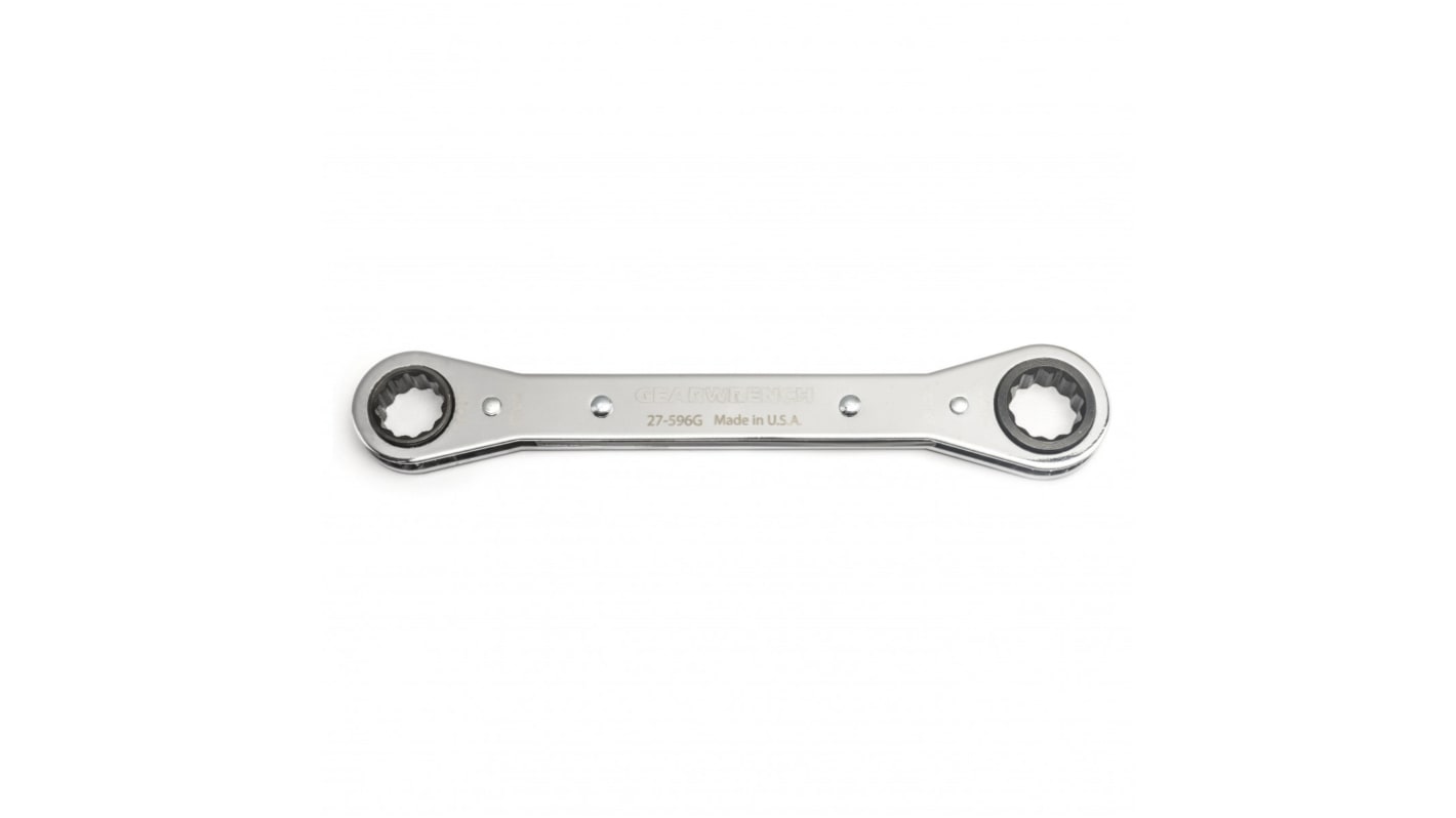 Chiave a cricchetto GearWrench, 13/16 x 15/16 in, lungh. 235 mm, in Lega d'acciaio