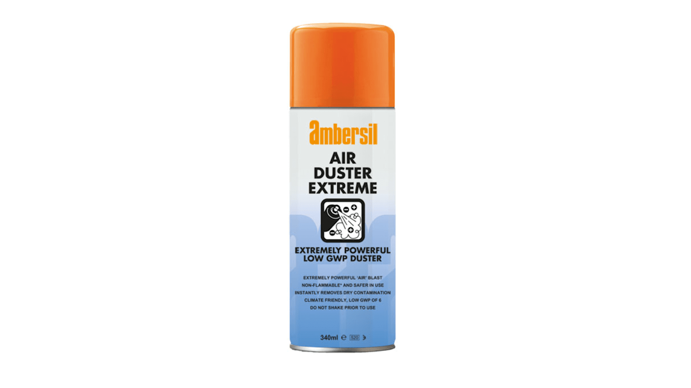 Bomboletta ad aria compressa Ambersil AIR DUSTER EXTREME da 340 ml