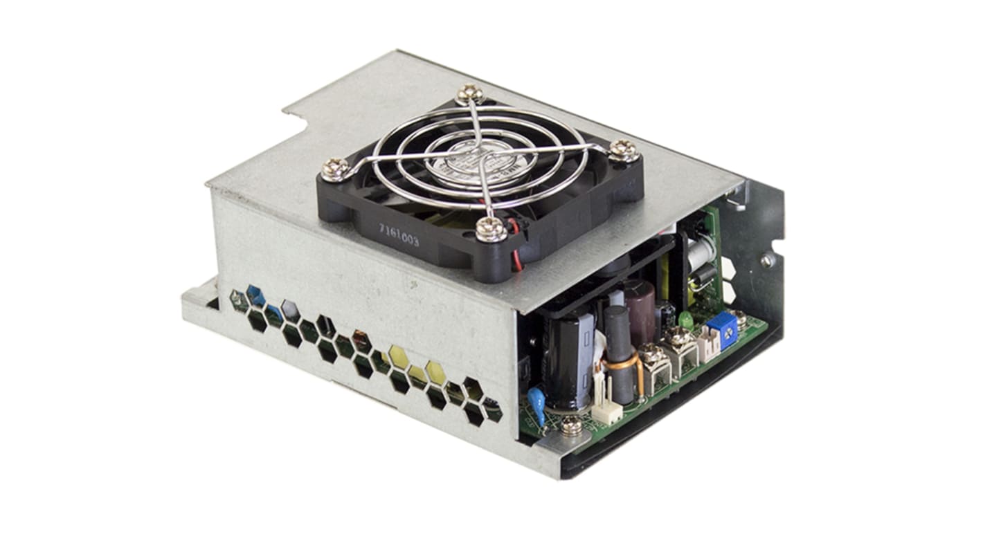 MEAN WELL Switching Power Supply, RPS-500-12-TF, 12V dc, 41.6A, 499.2W, 1 Output, 113 → 370 V dc, 80 →