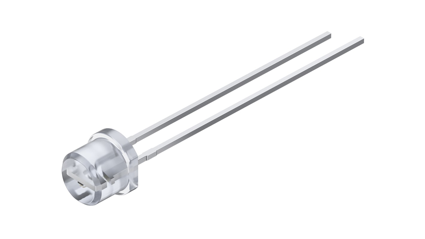 Diodo láser ams OSRAM Radial T1 3/4, λ 915nm, 3,3→ 5,3 V, mont. pasante de 2 pines, dim. 5.8 Dia. x 4.6mm