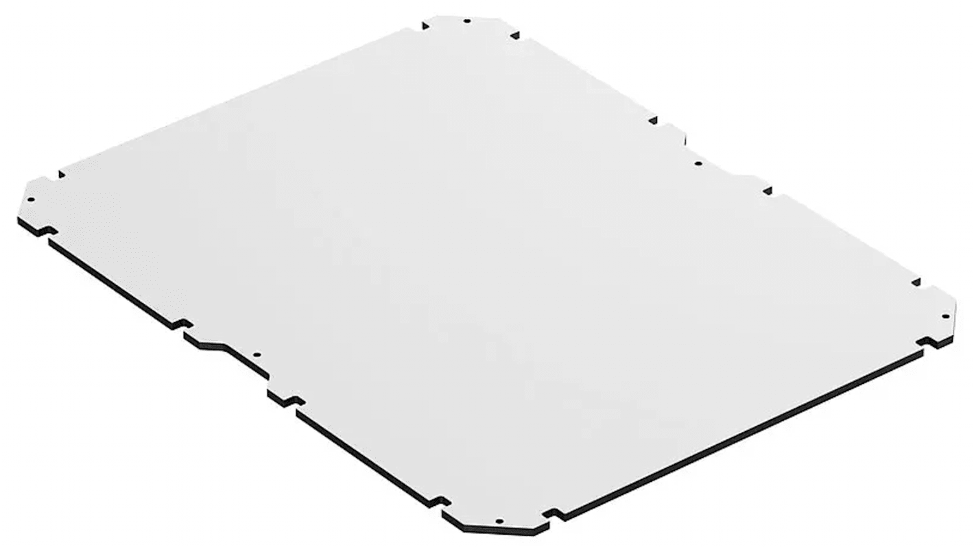 Spelsberg Mounting Plate, 5mm H, 350mm W, 450mm L for Use with GEOS-L 4050-22 Empty Enclosure