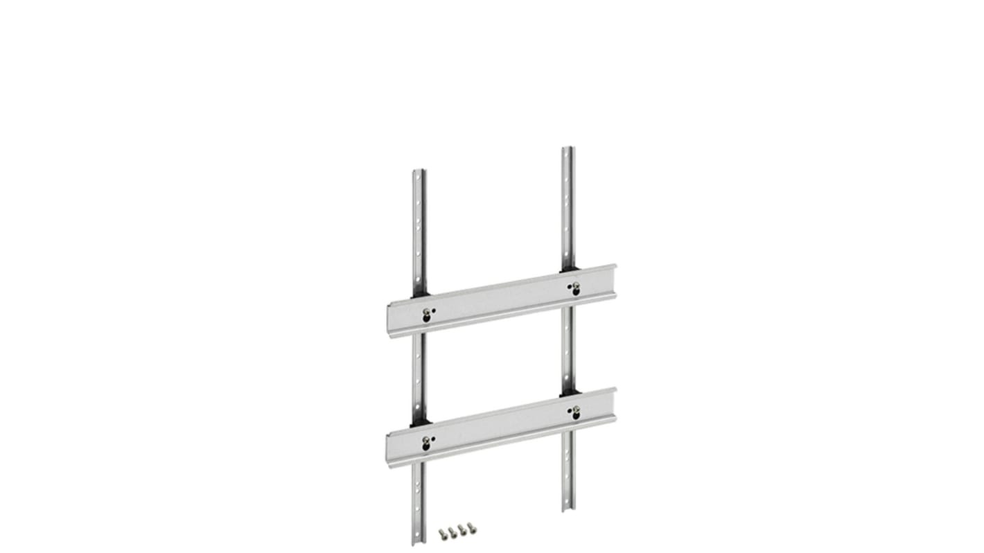 Spelsberg Galvanised Steel Mounting Frame, 28mm H, 350mm W, 366mm L For Use With GEOS-L 3040 Empty Enclosure