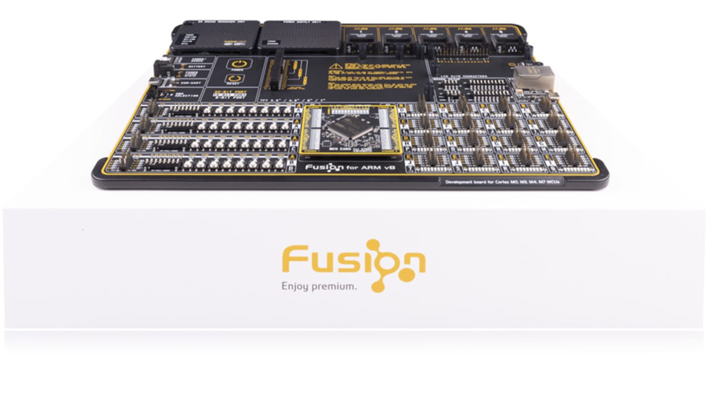 Scheda di sviluppo Fusion MikroElektronika, CPU MCU