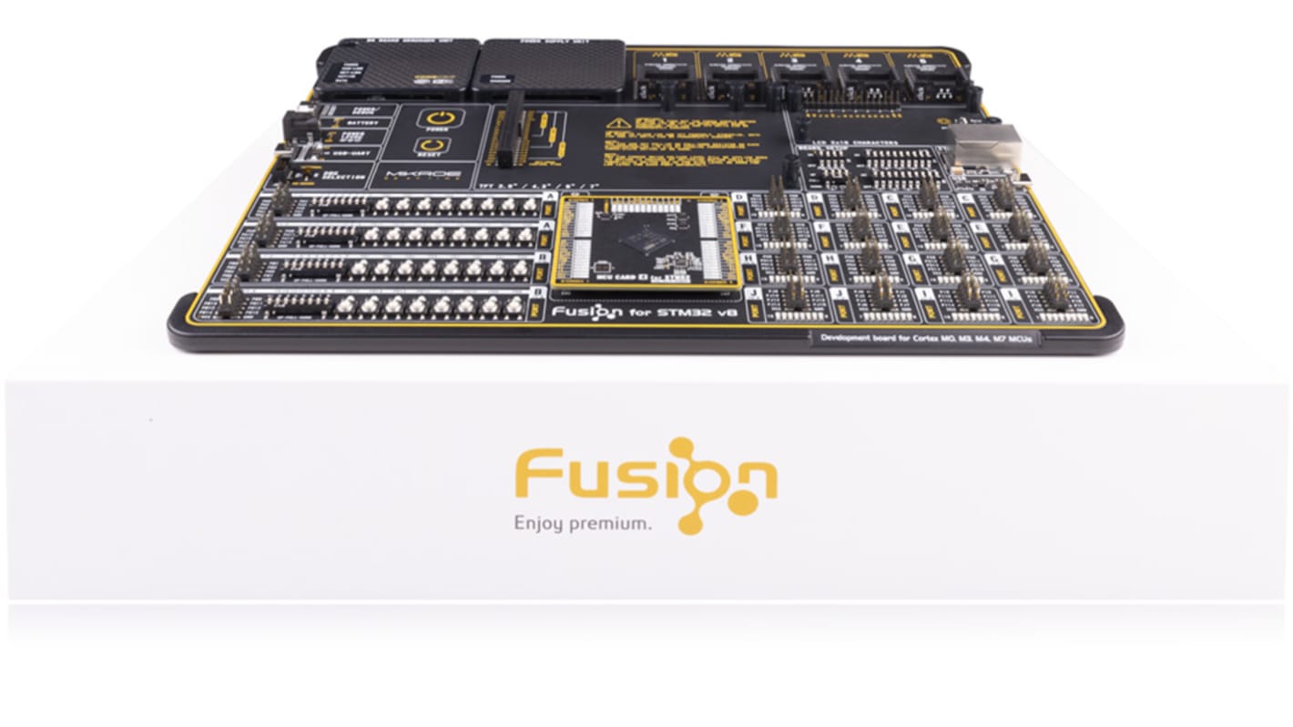 Scheda di sviluppo Fusion MikroElektronika, CPU MCU