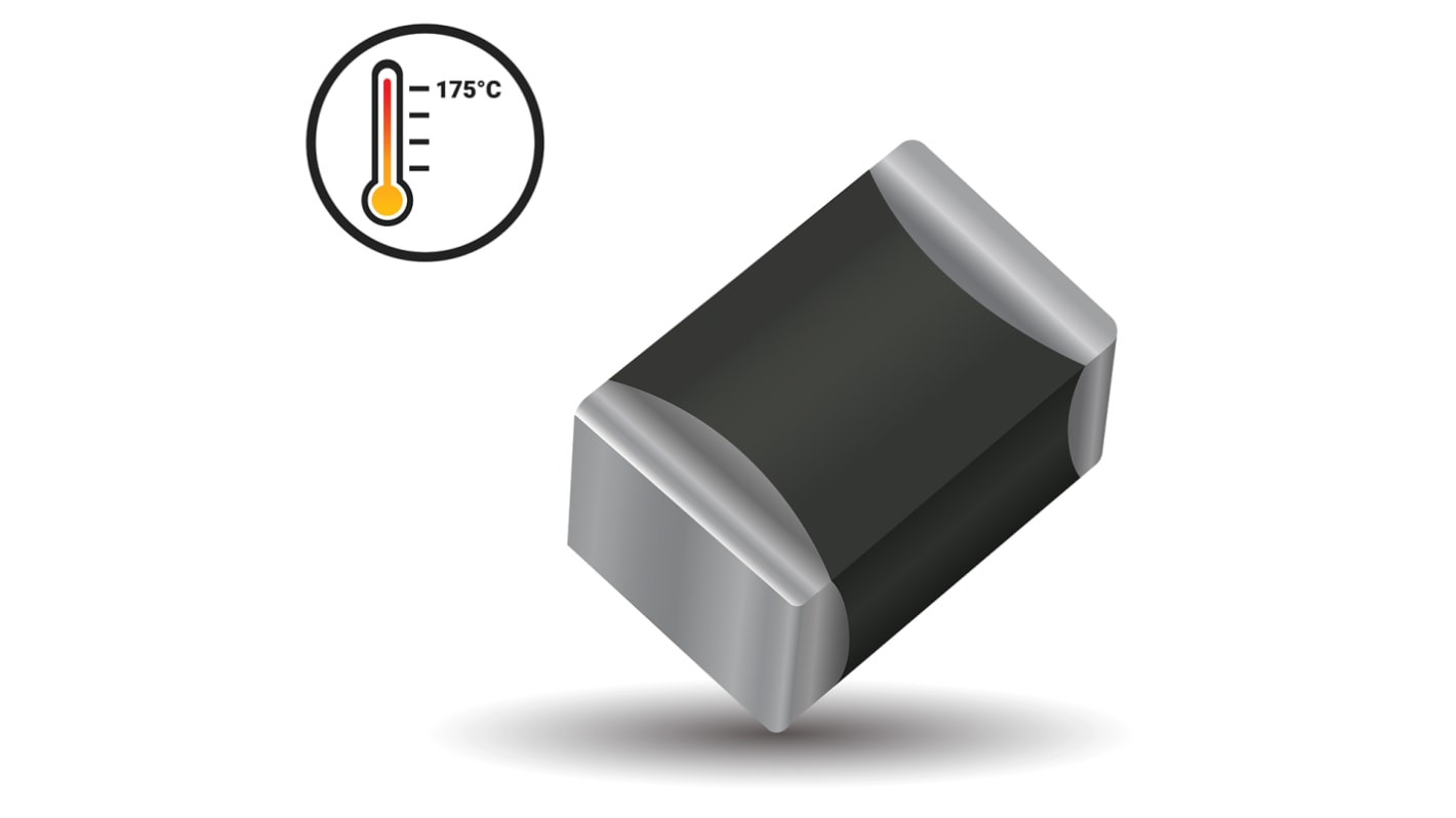 KYOCERA AVX VT Varistor, 90pF, 25 V ac, 31 V dc, 25V, 0.1J, Metall, 30A max., 0603 (1608M) Gehäuse, 1.6 x 0.8 x 0.9mm,