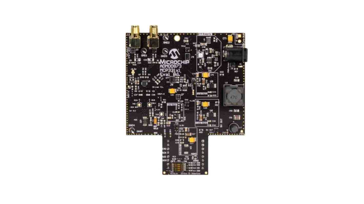 Microchip Interface-udviklingssæt, MCP331x1D-xx Evaluation Board, Evalueringskort