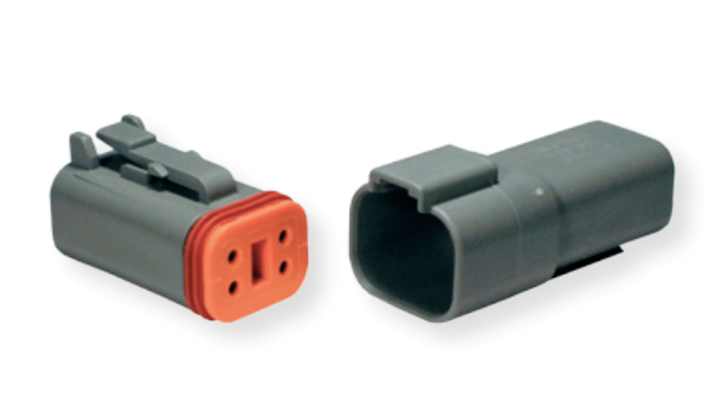 Deutsch, DT Automotive Connector Plug 4 Way