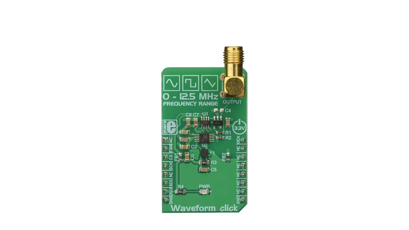 MikroElektronika MIKROE-3309 Evaluation Kit, Development Kit, Waveform Click