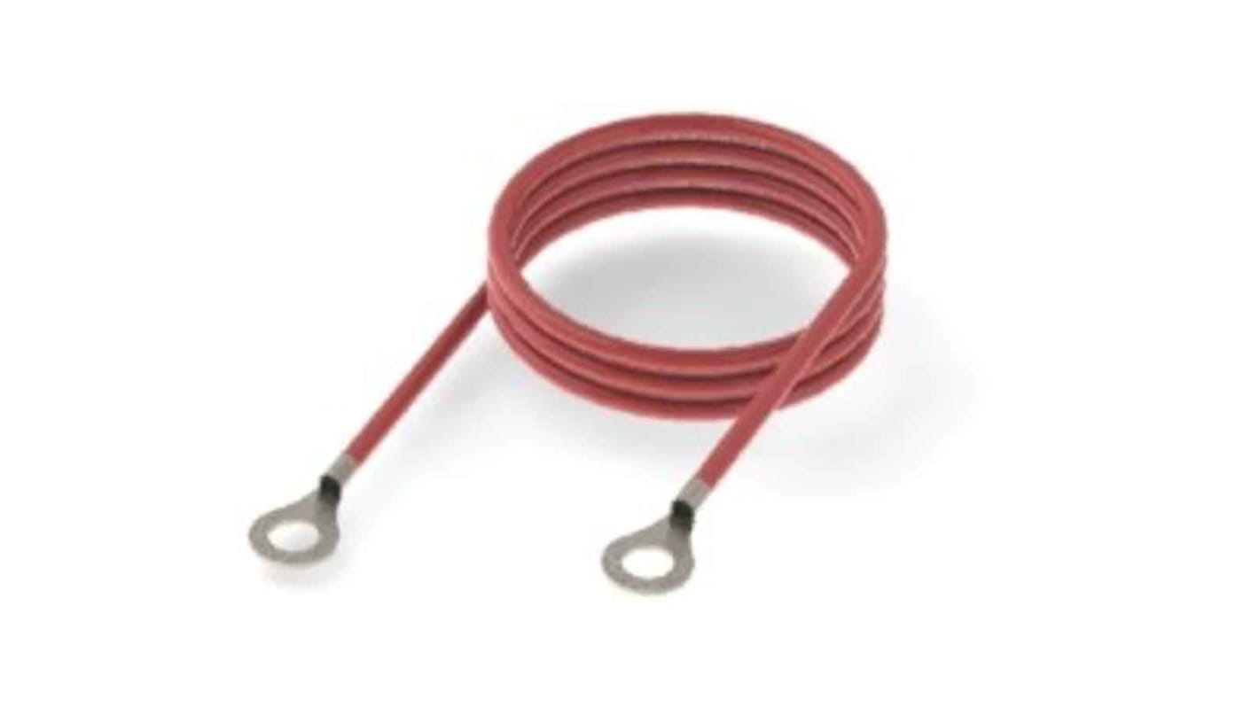 Arcol HSC500 Series Red 3 mm² Hook Up Wire, 12 AWG, 19/0.45 mm, 500mm, PTFE Insulation