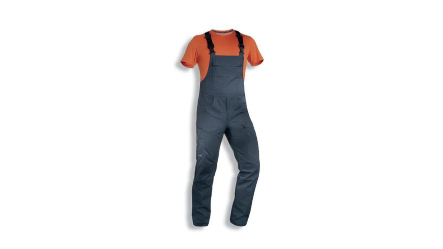 Uvex Herren Wiederverwendbar Latzhose Art Latzhose, Größe 50, Baumwolle, Polyester Blau