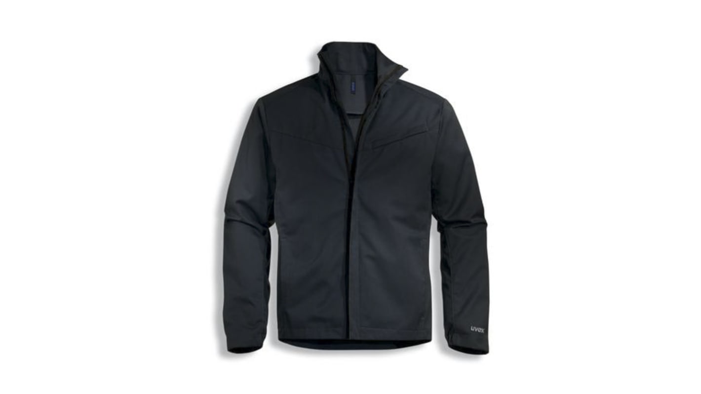 Uvex 7450 Herren Arbeitsjacke Baumwolle, Polyester Grau, Größe S