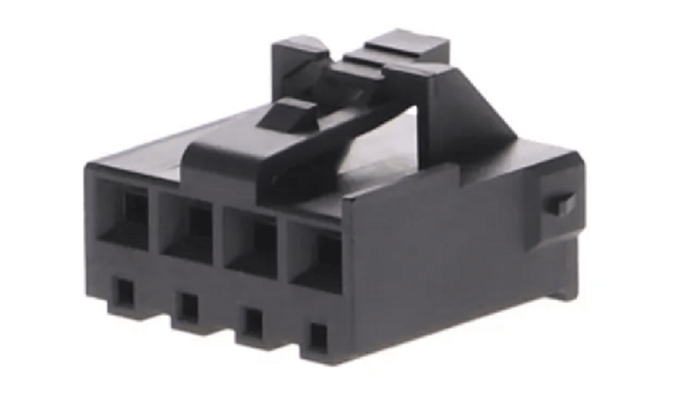 Molex L1NK 396 Leiterplattensteckverbinder Gehäuse Buchse 3.96mm, 4-polig / 1-reihig, Kabelmontage für Stiftleisten