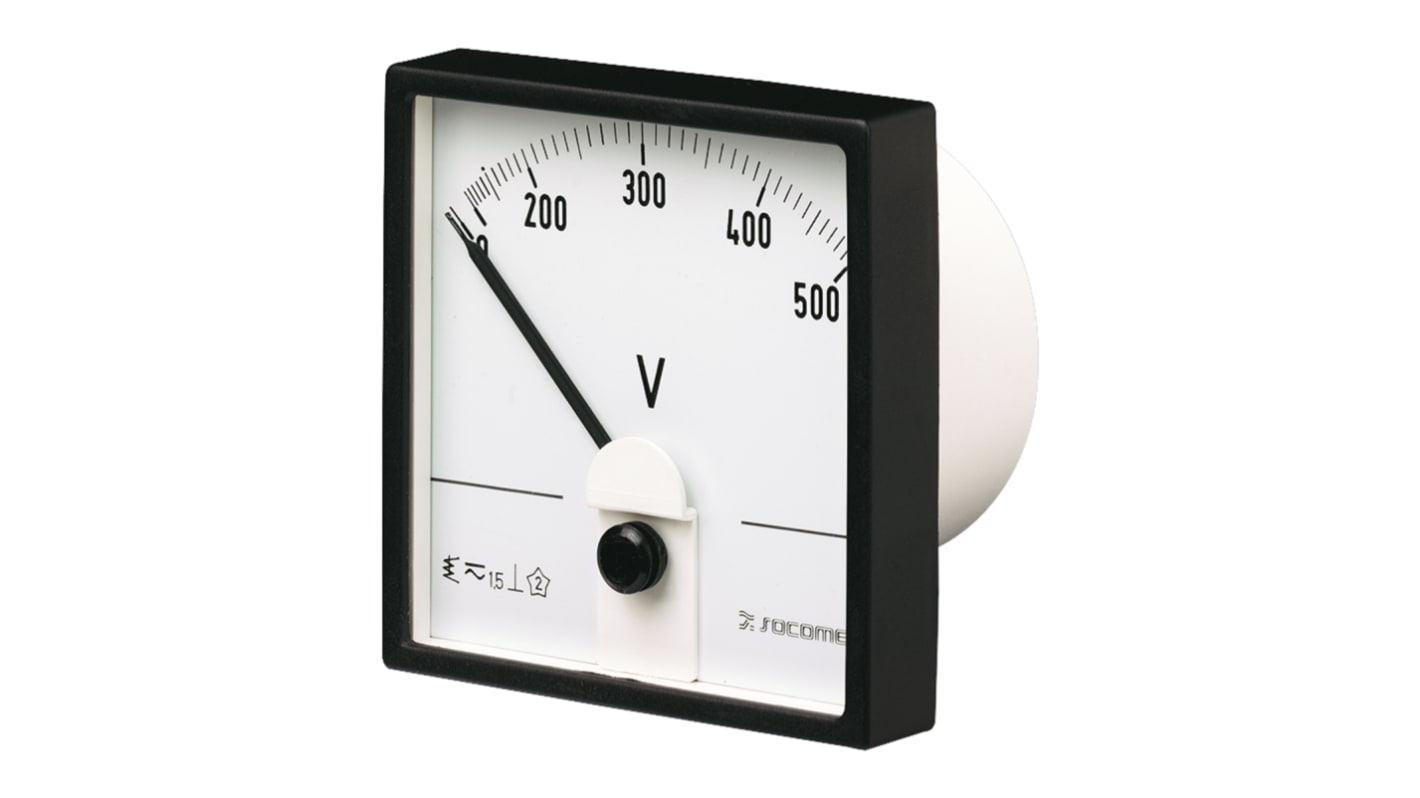 Socomec Analoges Voltmeter