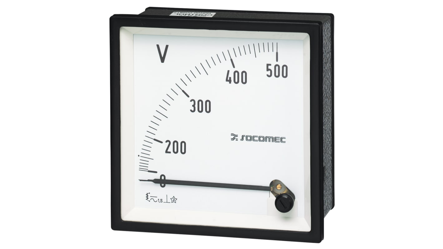 Socomec Analoges Voltmeter