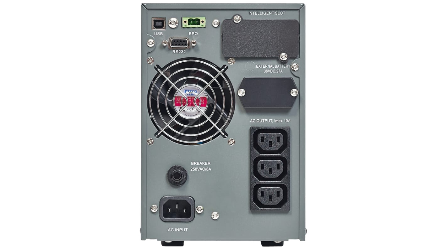 Socomec 230V Input Stand Alone Uninterruptible Power Supply, 1000VA (800W), ITY2-TW010B