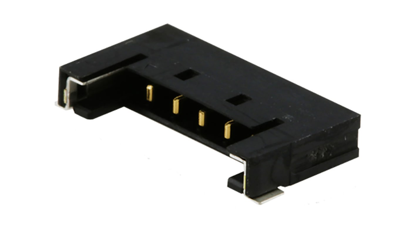 Molex Pico-Lock Leiterplatten-Stiftleiste gewinkelt, 2-polig / 1-reihig, Raster 1.5mm, Kabel-Platine,