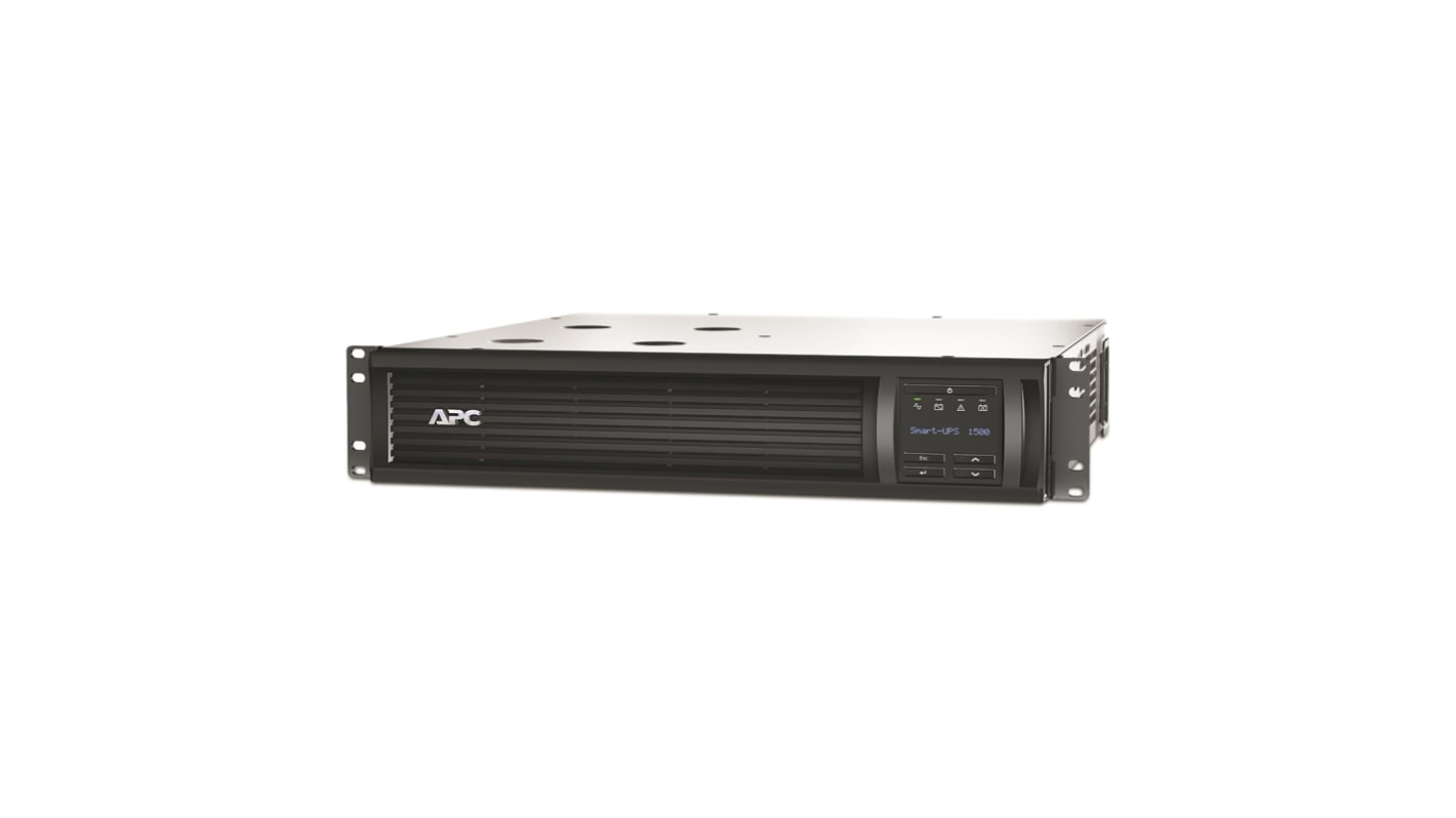 APC 160 → 286V Input Rack Mount Uninterruptible Power Supply, 1500VA (1kW), Smart-UPS SMT