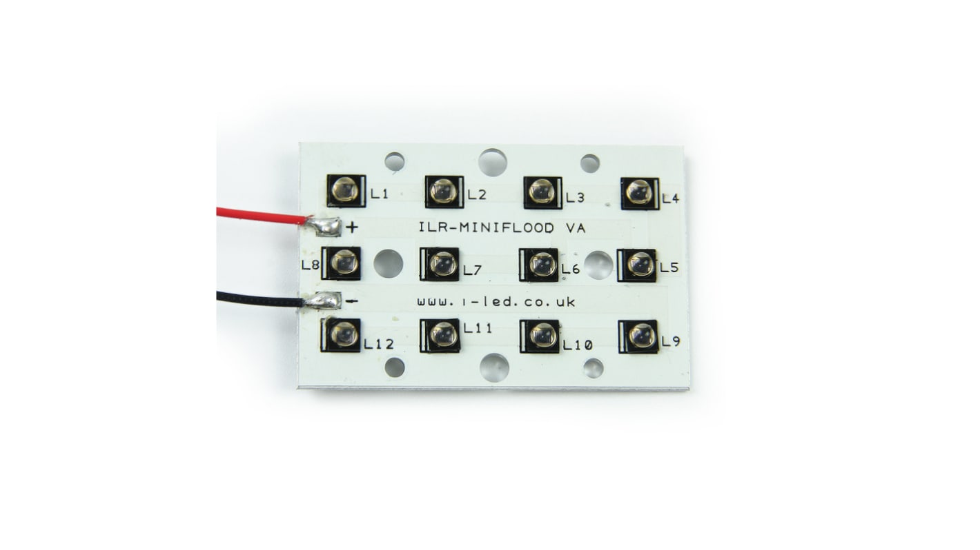 LED infrarouge, ILS, ILR-IO12-81SL-SC211-WIR200., 1 LED, CMS, 810nm