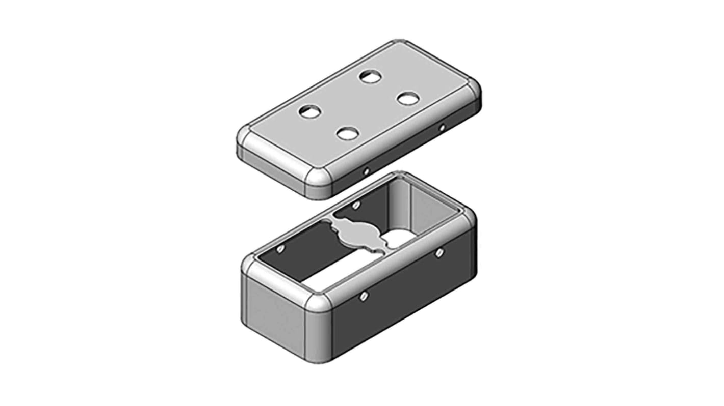 Masach Tech Tin Two Piece Shield, 22 x 11.3 x 7mm