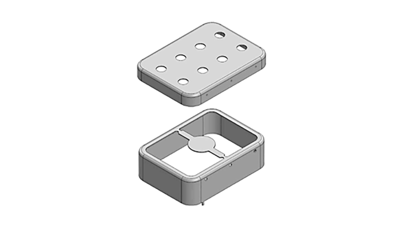 Masach Tech Two Piece RF/EMI Shield, 32,3 x 23,8 x 9 mm, 32.3mm