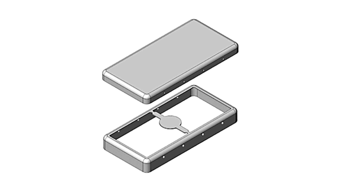 Masach Tech Two Piece RF/EMI Shield, 47,3 x 23,3 x 5,3 mm, 47.3mm