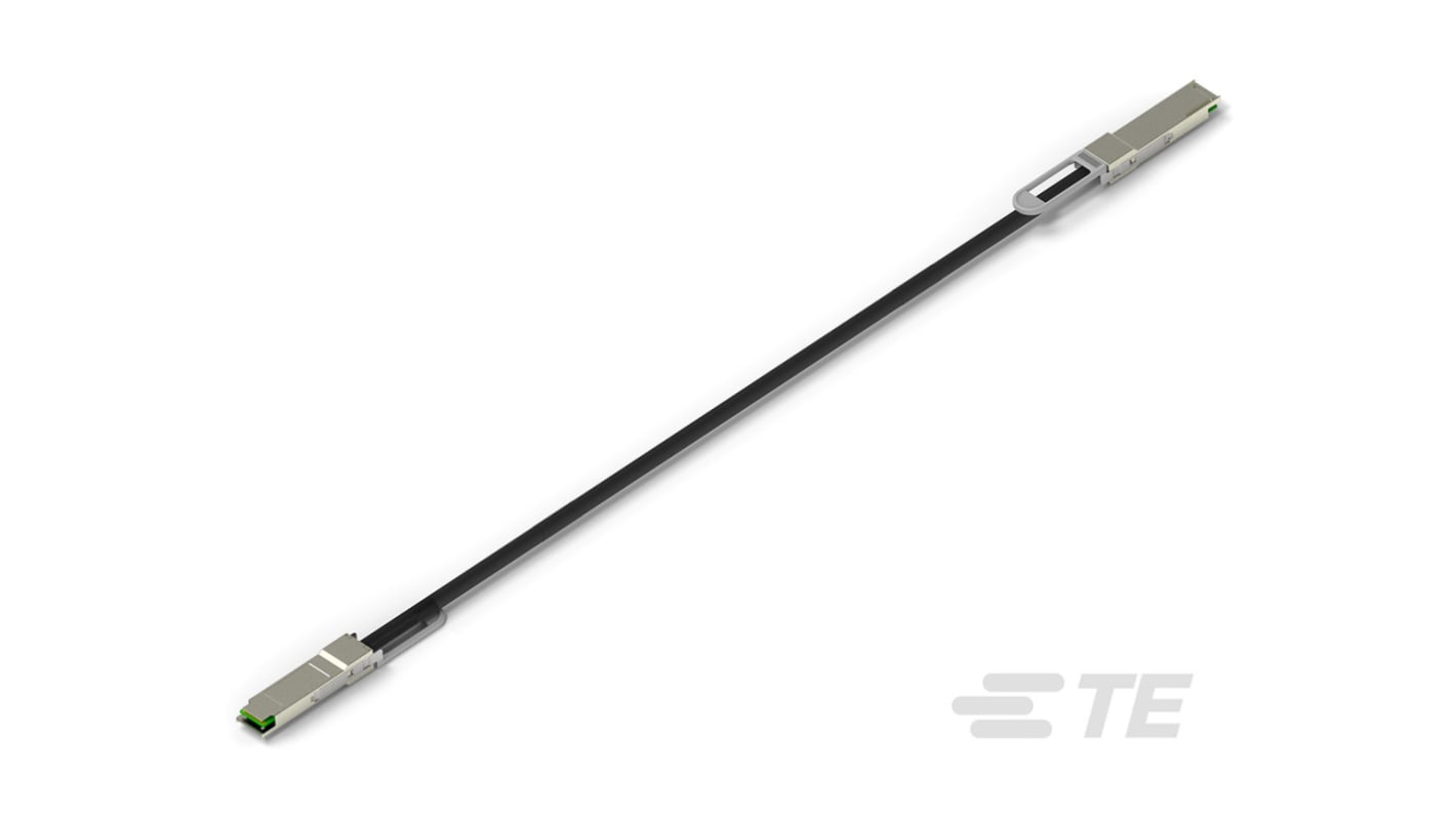 TE Connectivity QSFP Steckbarer E/A-Steckverbinder 16-polig