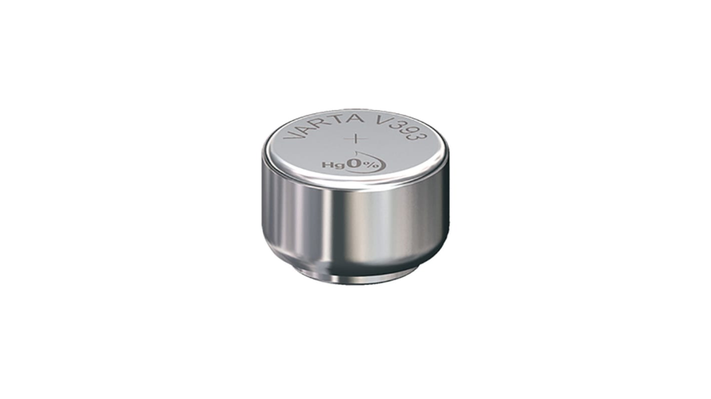 Batteria a bottone Varta SR48, Elettrolita KOH, ossido d'argento, zinco, 1.55V, 77mAh, terminale Standard