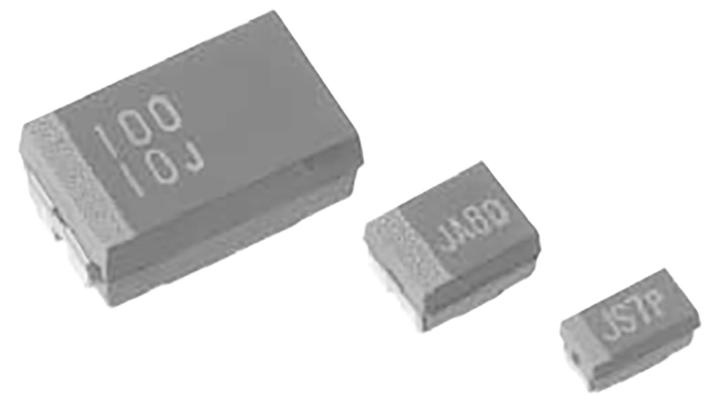 Vishay 22μF Tantalum Capacitor 16V dc, TMCM Series