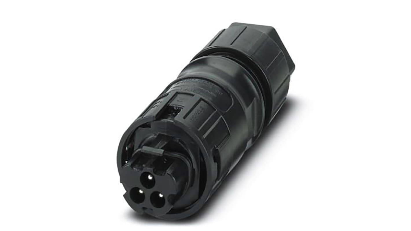 Phoenix Contact PRC 3-FC-MS6 8-21 Series, Male, Cable Mount Solar Connector, Cable CSA, 1.5 → 6mm², Rated At