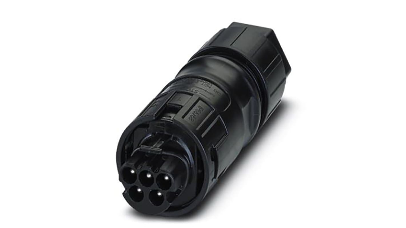 Phoenix Contact PRC 5-FC-MS6 8-21 Series, Male, Cable Mount Solar Connector, Cable CSA, 1.5 → 6mm², Rated At