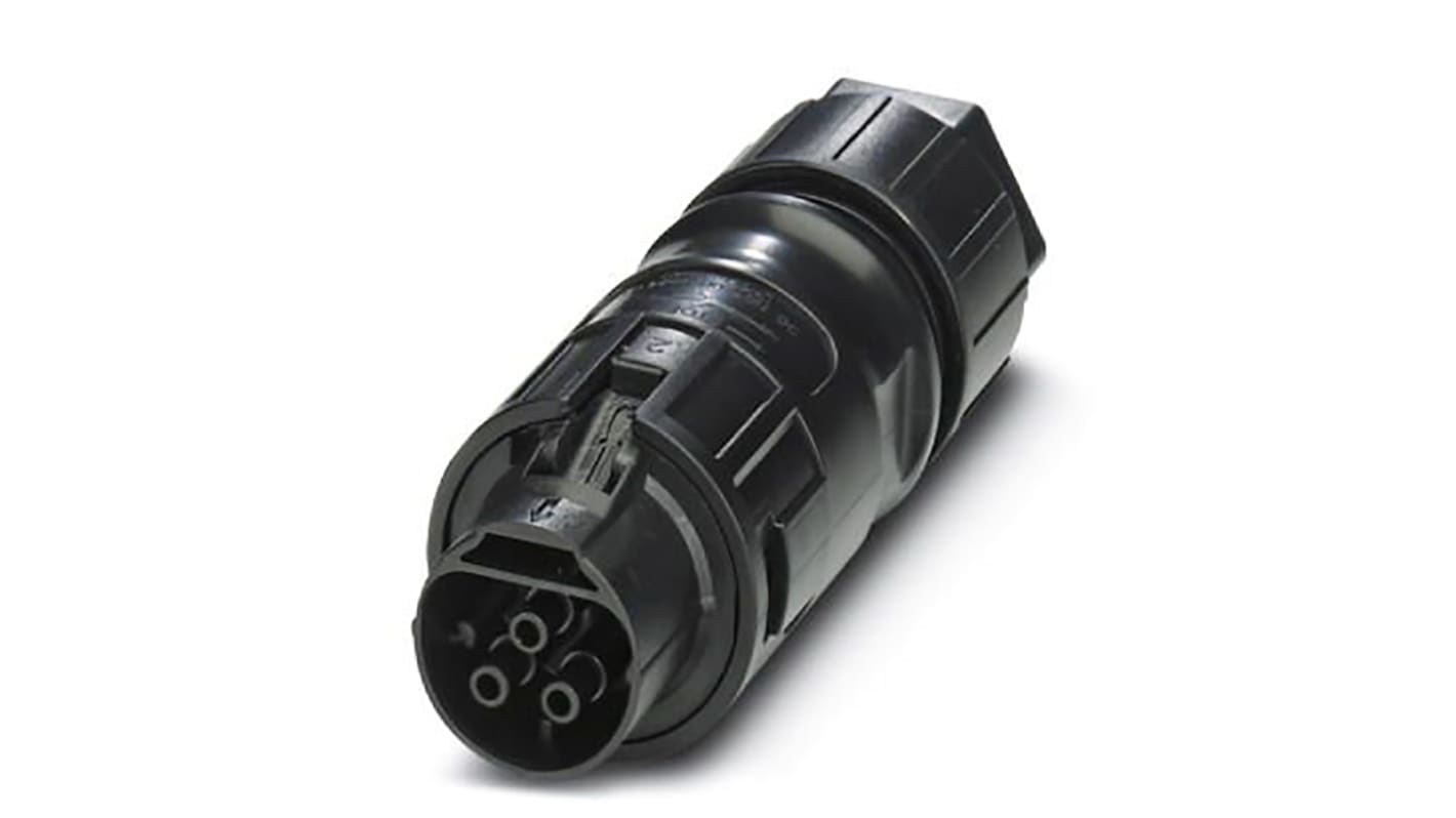 Szolárcsatlakozó Nő Előlapra szerelt Circular Connector Aljzat,Cable CSA 1.5 → 6mm²,Rated At 35A,690 V ac