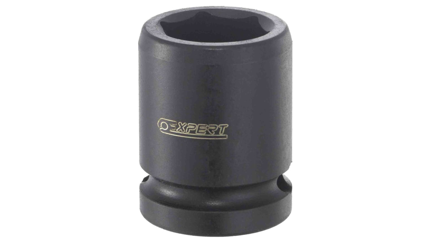 Expert by Facom 8mm, 1/2 in Drive Impact Socket Standard Impact Socket, 38 mm length