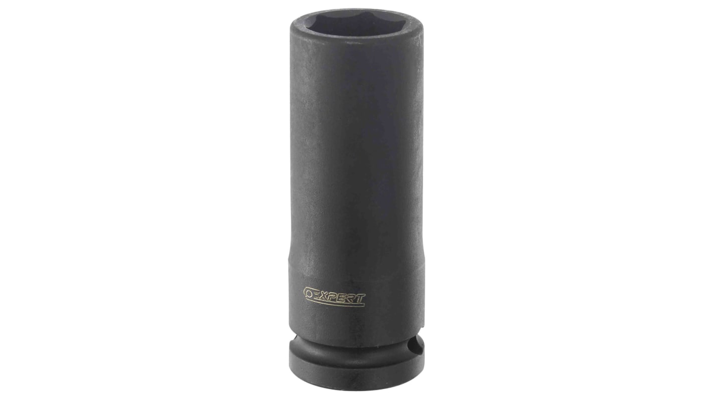 Expert by Facom 19mm, 1/2 in Drive Impact Socket Deep Impact Socket, 78 mm length