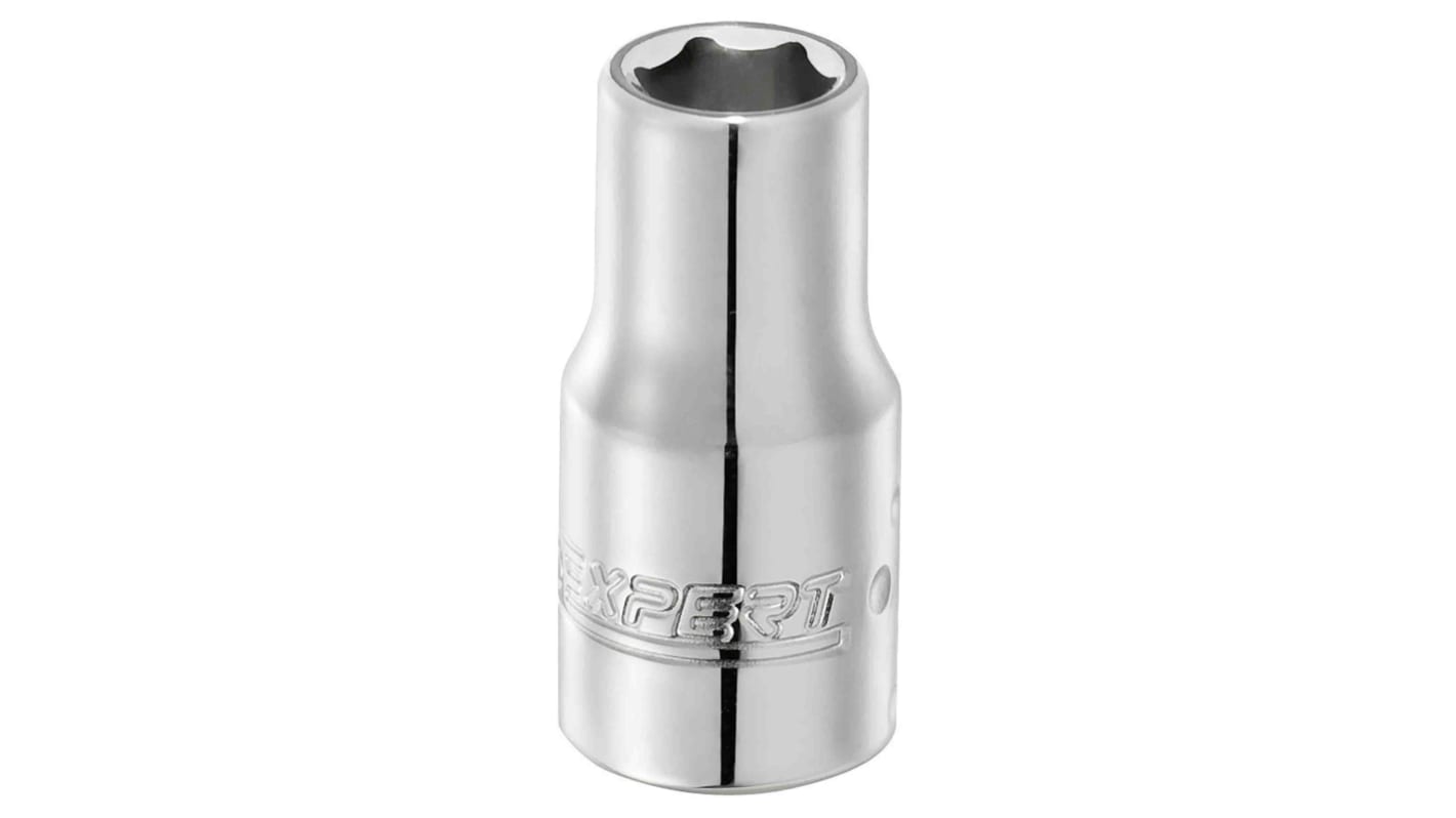 Expert by Facom 1/4 in Drive 4.5mm Standard Socket, 6 point, 25 mm Overall Length