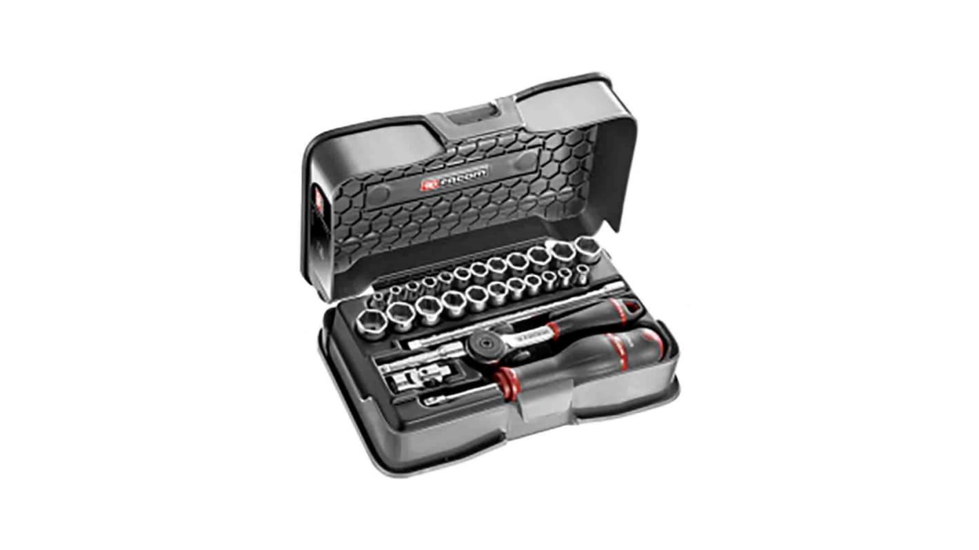 R.420AMU 28Piece Imperial, Metric 1/4 in Deep Socket/Standard