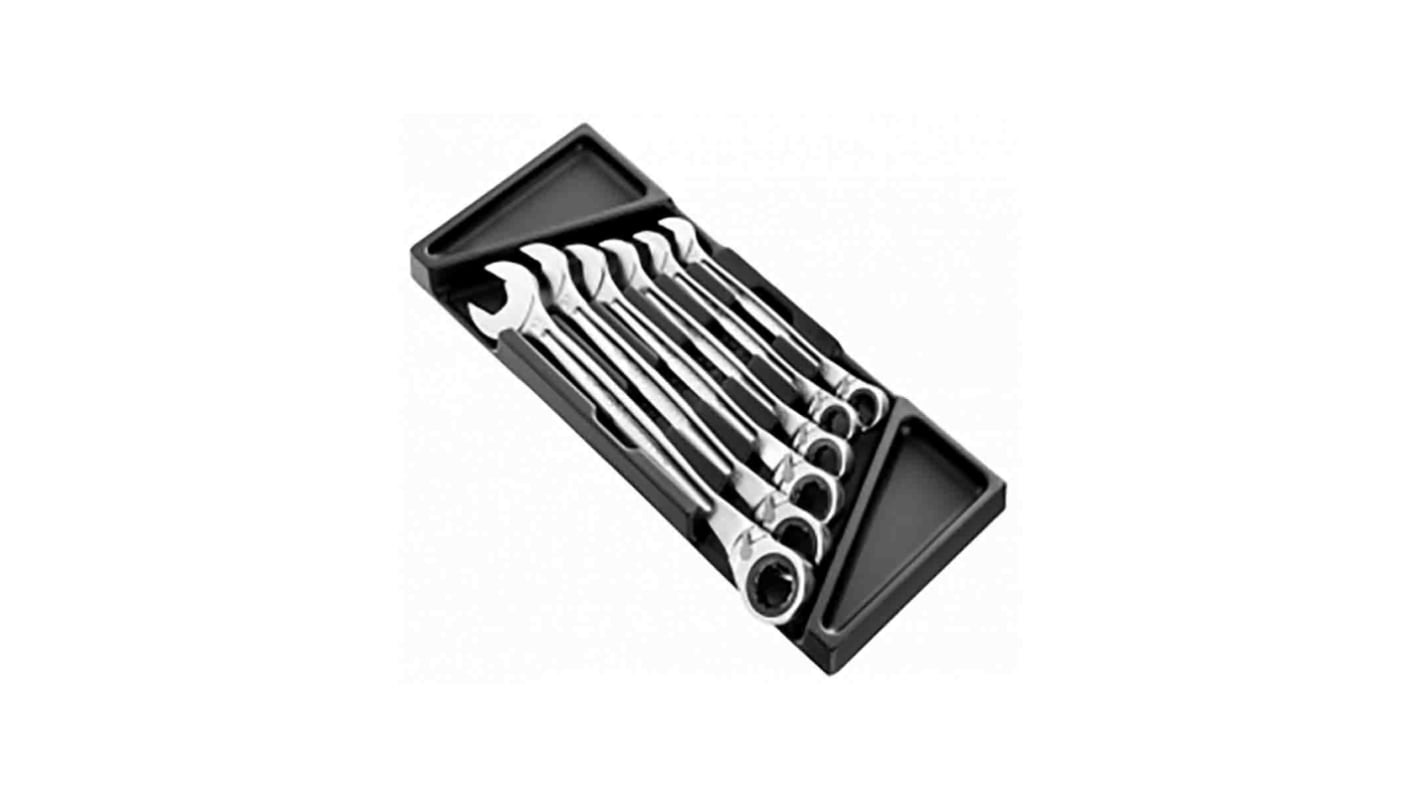 Facom 6-Piece Spanner Set, 21.0 mm, 22.0 mm, 24.0 mm, 27.0 mm, 30.0 mm, 32.0 mm