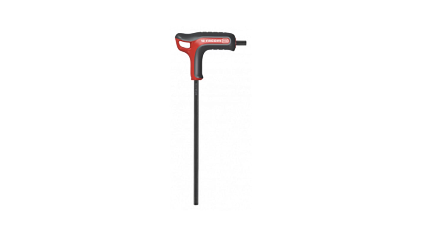 Facom T Shape Imperial Hex Key, 1/4in