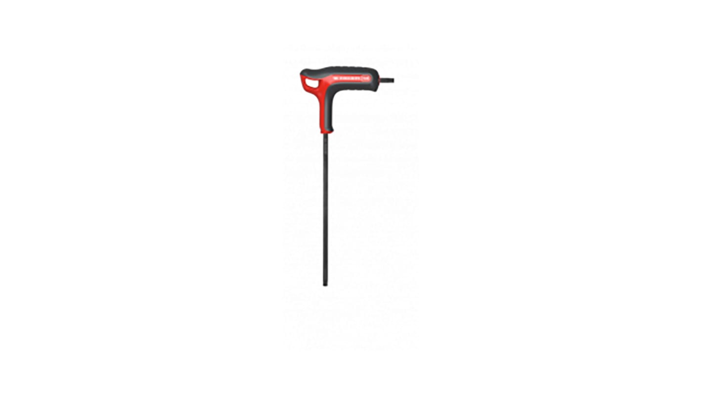 Facom 1-Piece Torx Key, T8 Size, T Shape, Short Arm
