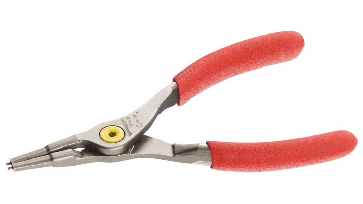 Facom Circlip Pliers, 150 mm Overall, Straight Tip