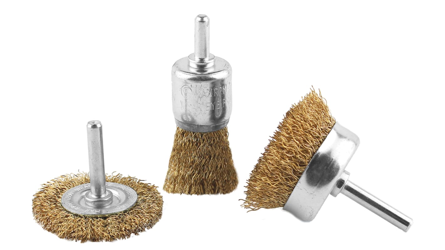 RS PRO Circular Abrasive Brush, 25mm Diameter