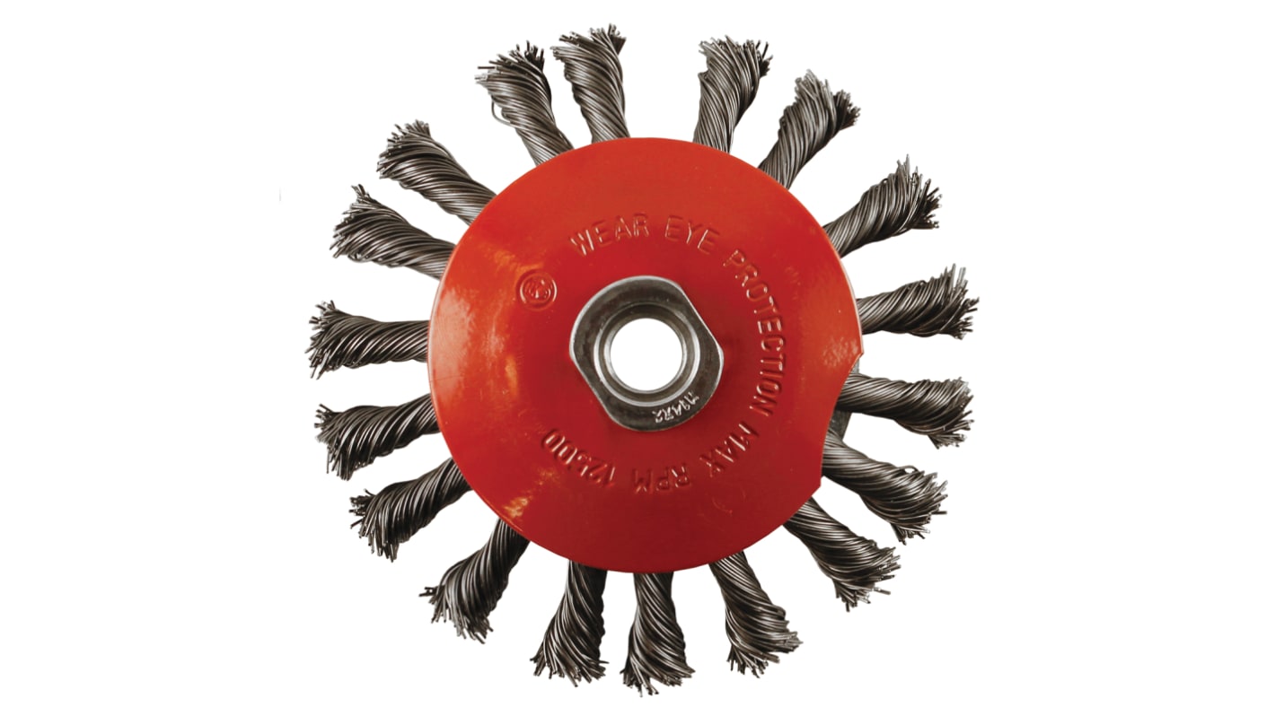 Brosse abrasive Biseauté RS PRO Diam 100mm