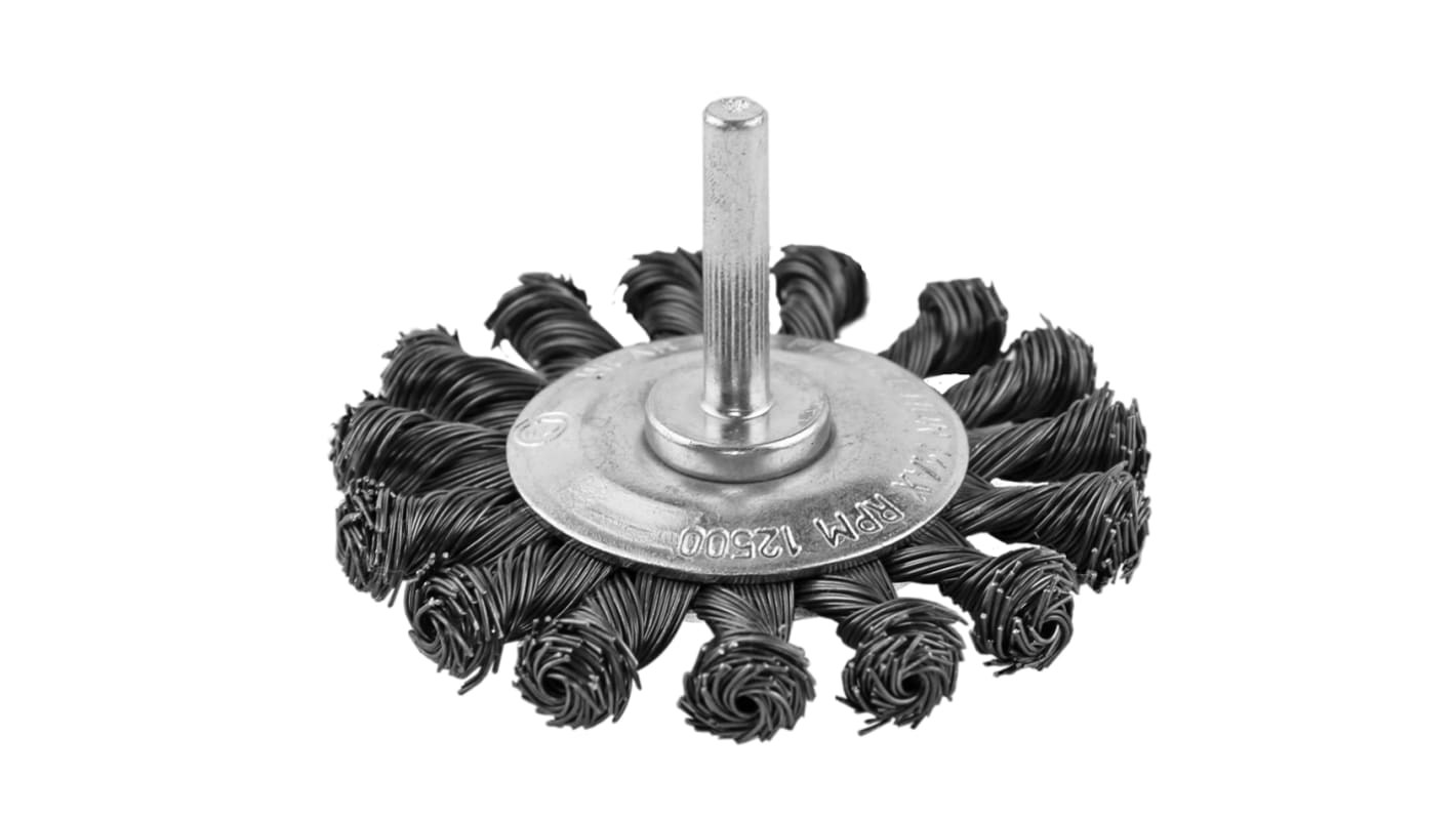 RS PRO Circular Abrasive Brush, 75mm Diameter