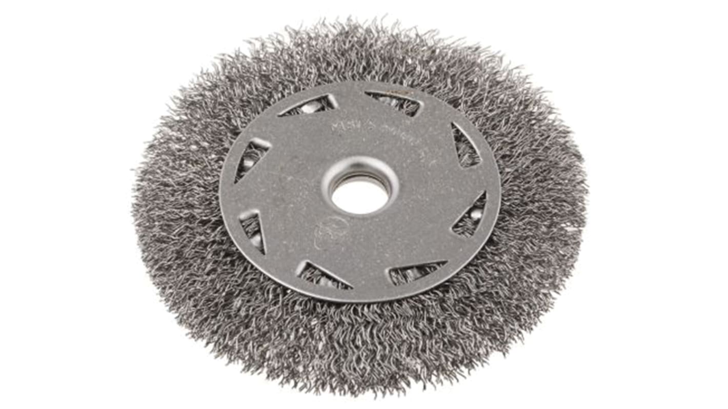 RS PRO Steel Circular Abrasive Brush, 100mm Diameter