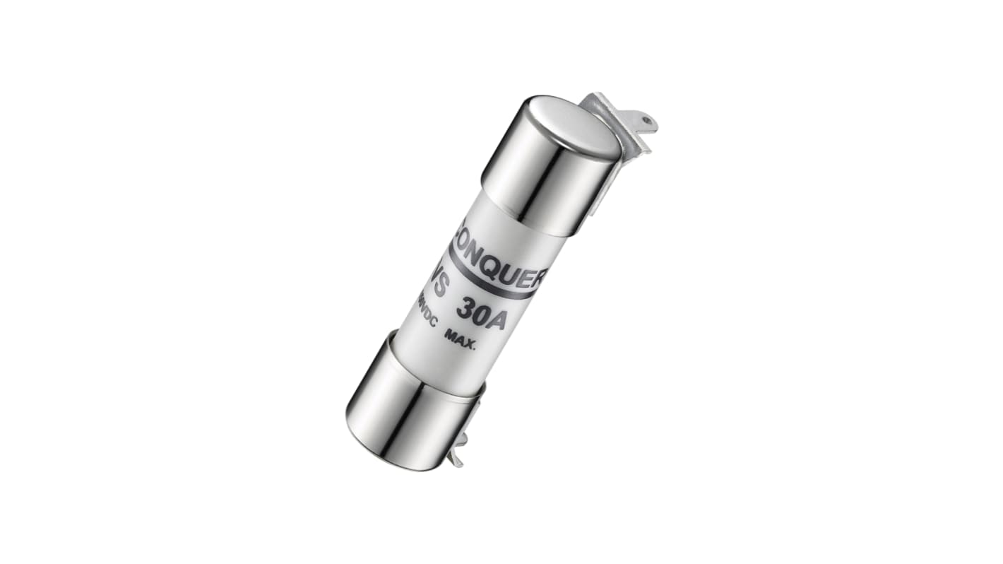 RS PRO 30A Ceramic Cartridge Fuse, 10 x 38mm