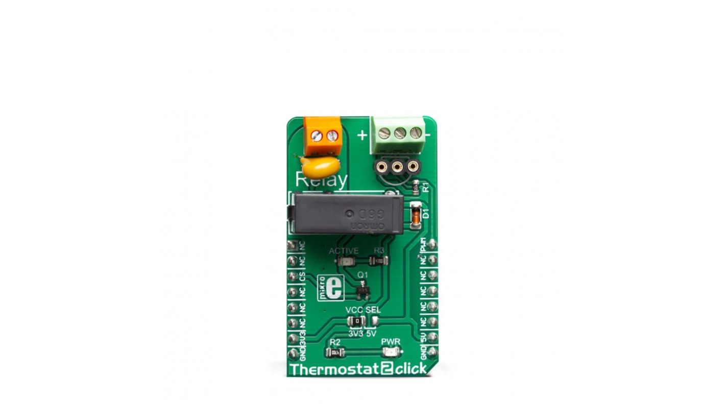 MikroElektronika DS1820 Thermostat 2 Click Entwicklungskit, Temperatursensor