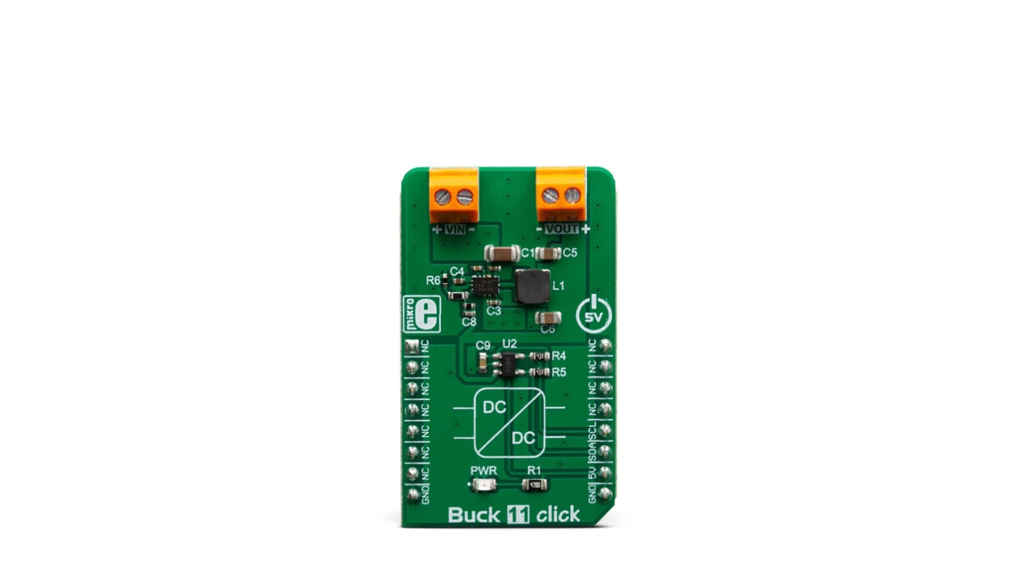 Convertidor de bajada MikroElektronika Buck 11 Click - MIKROE-3438