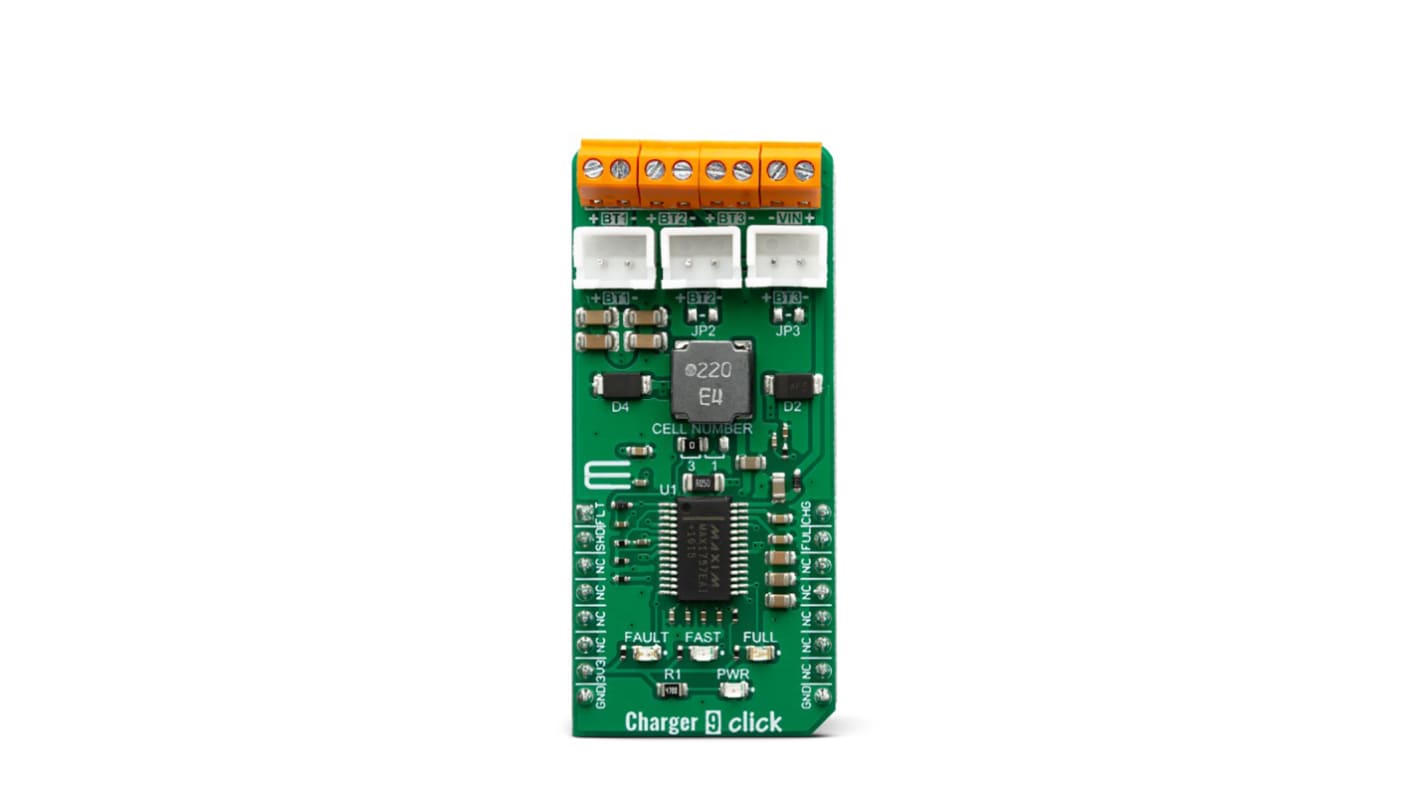 MikroElektronika Charger 9 Click Battery Charger for MAX1757