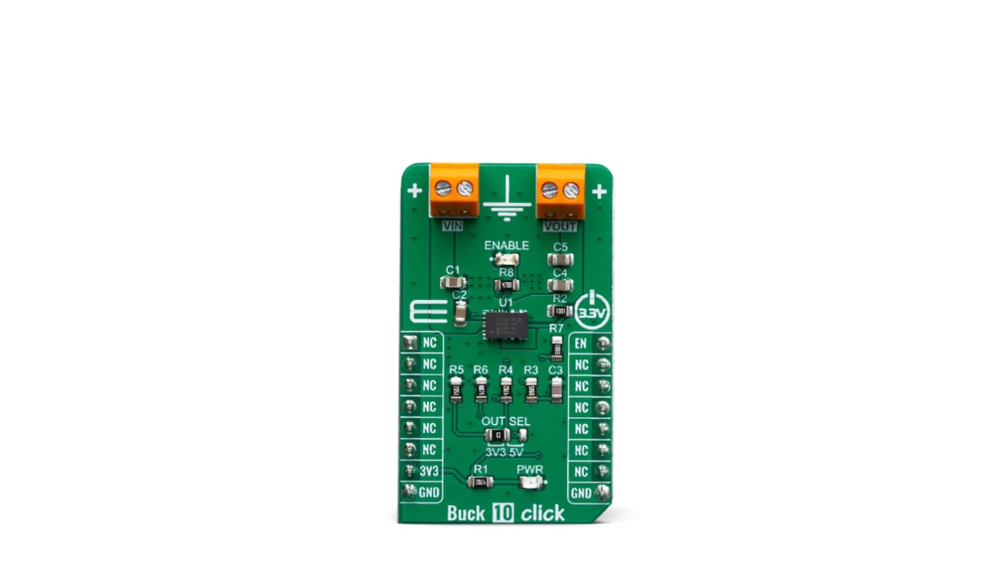 Modulo di alimentazione Buck 10 Click MPM3632C